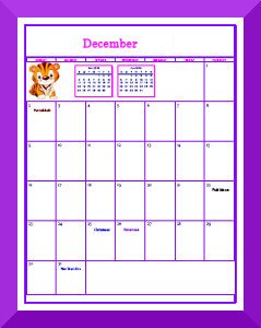 Printable Calendar Chart / Free Printable Calendar Template Simply
